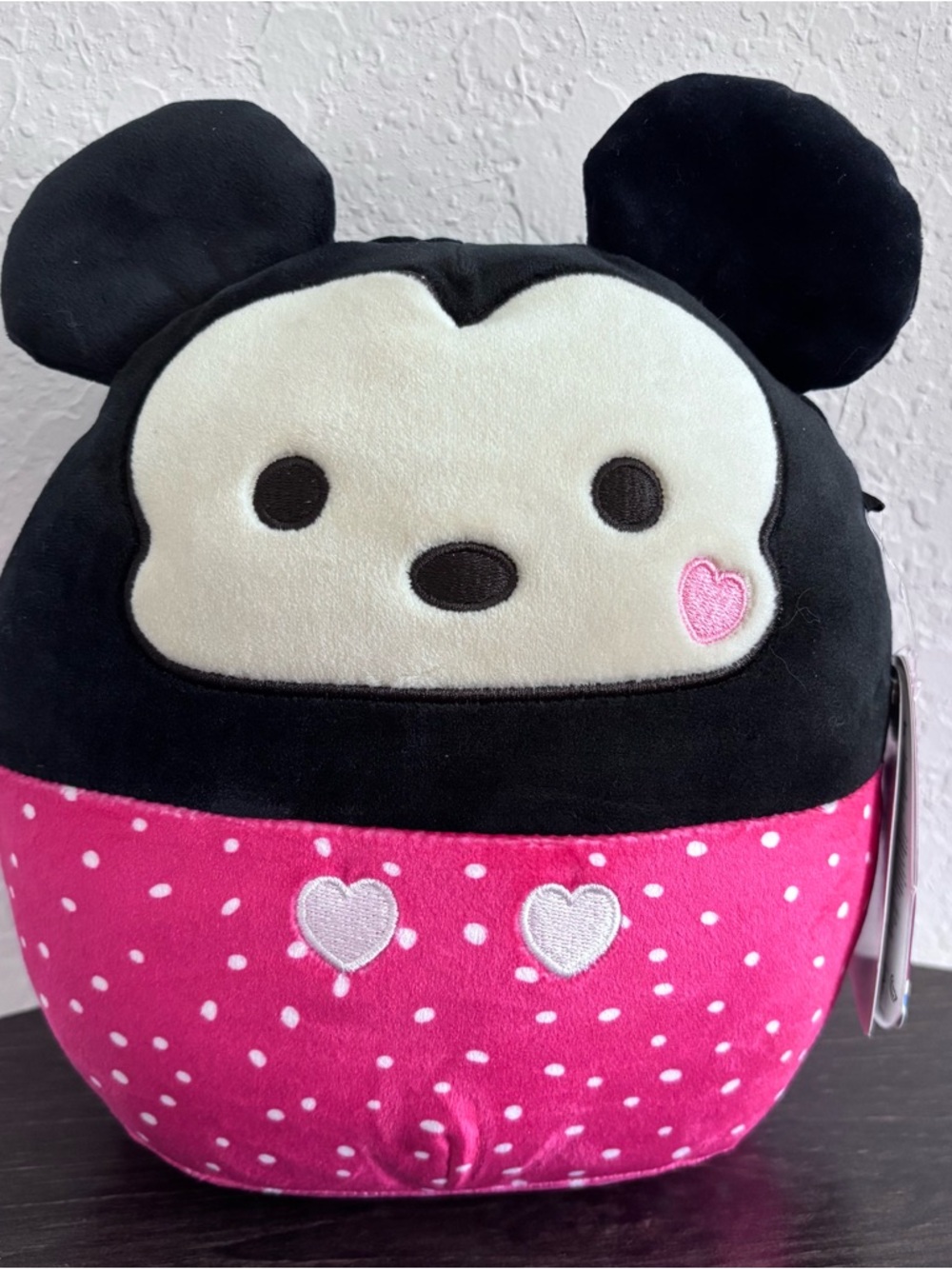 NWT Disney Mickey Mouse 8” Squishmallow Valentines Day